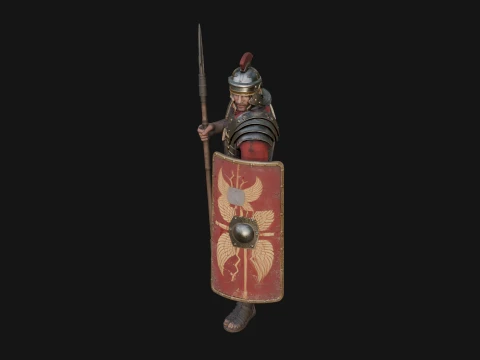 ROME - Legionary Design 4 - 3D Print Model 3D Print Model