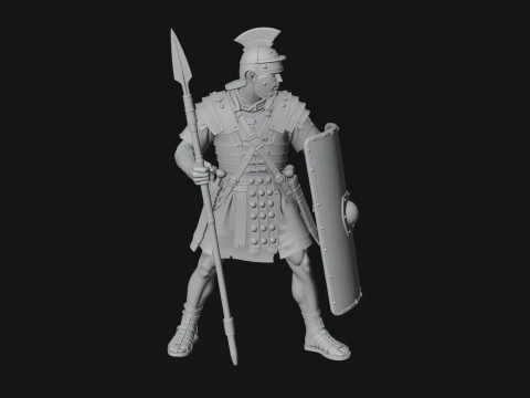 ROME - Legionary Design 4 - 3D Print Model 3D Print Model