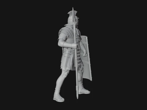 ROME - Legionary Design 4 - 3D Print Model 3D Print Model