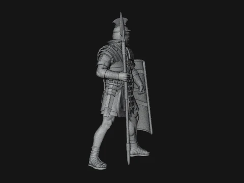 ROME - Legionary Design 4 - 3D Print Model 3D Print Model