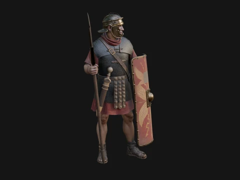 ROME - Legionary Design 5 - 3D Print Model 3D printmodel
