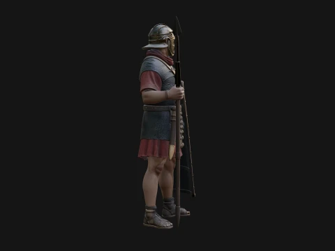 ROME - Legionary Design 5 - 3D Print Model 3D Print Model