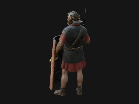 ROME - Legionary Design 5 - 3D Print Model 3D Print Model