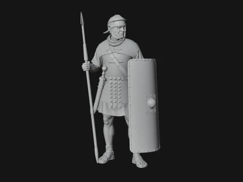 ROME - Legionary Design 5 - 3D Print Model 3D Print Model