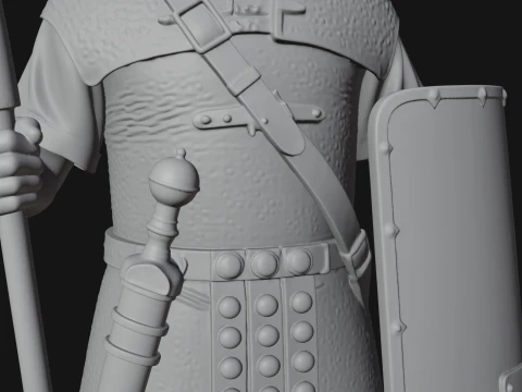 ROME - Legionary Design 5 - 3D Print Model 3D Print Model