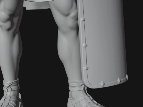 ROME - Legionary Design 5 - 3D Print Model 3D Print Model