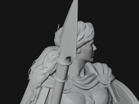 ROME - Cavalryman Design 1 - 3D Print Model 3D Print Model