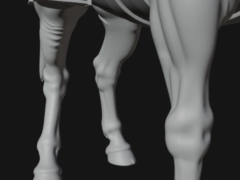 ROME - Cavalryman Design 1 - 3D Print Model 3D Print Model