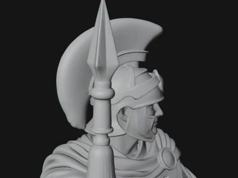 ROME - Mounted Officer Design 3 - 3D Print Model 3D Print Model