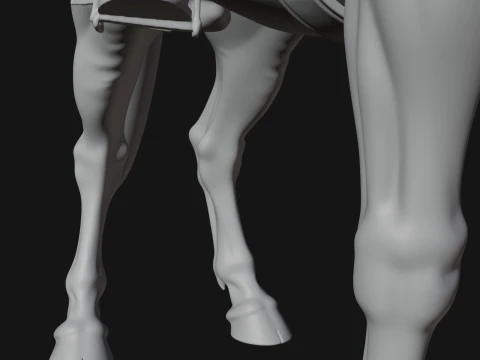 ROME - Mounted Officer Design 4 - 3D Print Model 3D Print Model