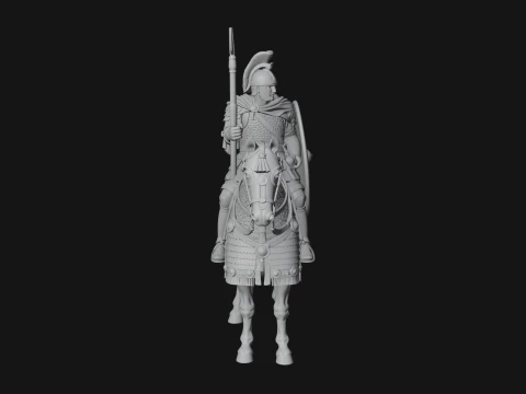 ROME - Cataphract Cavalry Design 1 - 3D Print Model 3D Print Model
