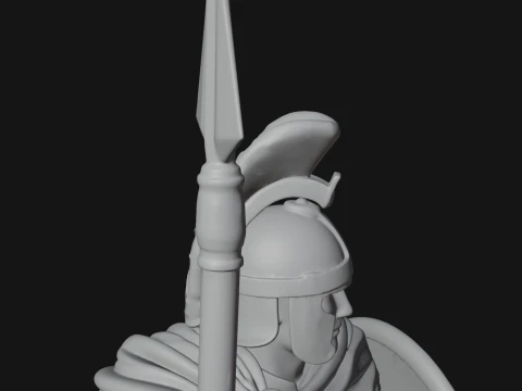 ROME - Cataphract Cavalry Design 1 - 3D Print Model 3D Print Model