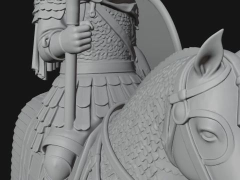 ROME - Cataphract Cavalry Design 1 - 3D Print Model 3D Print Model