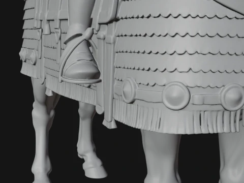 ROME - Cataphract Cavalry Design 1 - 3D Print Model 3D Print Model
