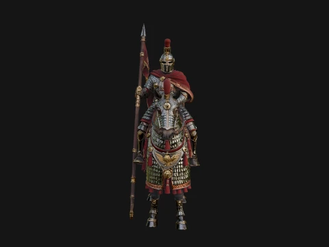 ROME - Cataphract Cavalry Design 2 - 3D Print Model 3D Print Model