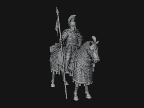 ROME - Cataphract Cavalry Design 2 - 3D Print Model 3D Print Model