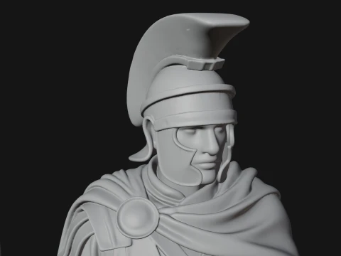 ROME - Cavalryman Design 2 - 3D Print Model 3D Print Model