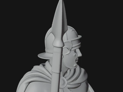 ROME - Cavalryman Design 3 - 3D Print Model 3D Print Model