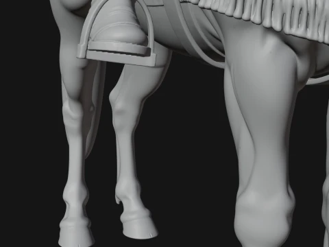 ROME - Cavalryman Design 3 - 3D Print Model 3D Print Model