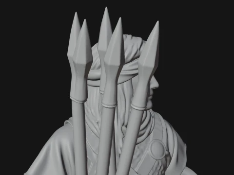 ROME - Cavalryman Design 4 - 3D Print Model 3D Print Model