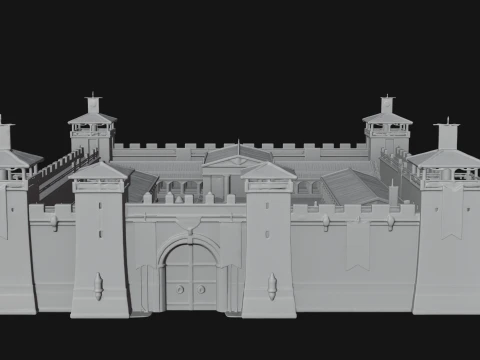 ROME - Fortress Design 1 - 3D Print Model 3D Print Model