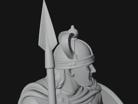ROME - Cavalryman Design 5 - 3D Print Model 3D Print Model