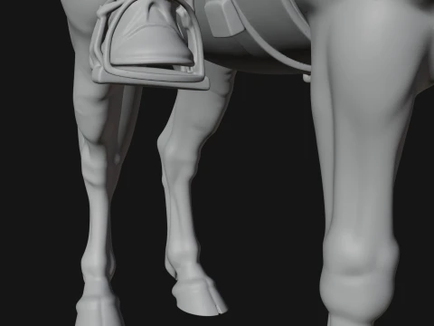 ROME - Cavalryman Design 5 - 3D Print Model 3D Print Model