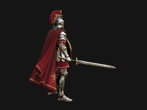 ROME - Armored Champion Design 1 - 3D Print Model 3D Print Model