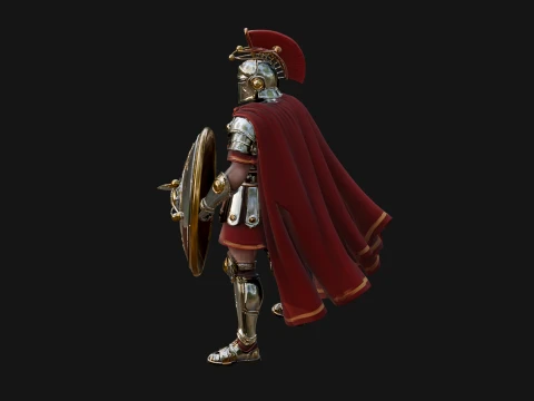 ROME - Armored Champion Design 1 - 3D Print Model 3D Print Model