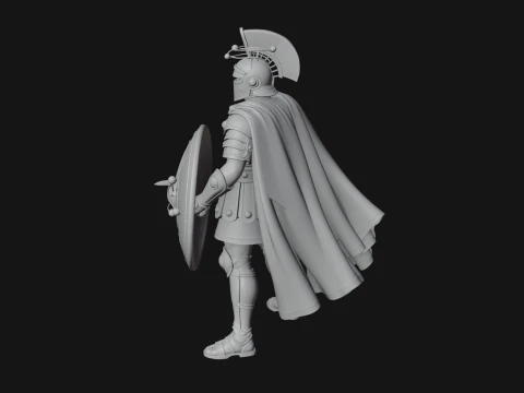 ROME - Armored Champion Design 1 - 3D Print Model 3D Print Model