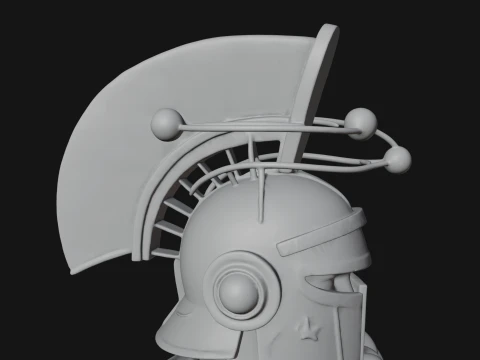 ROME - Armored Champion Design 1 - 3D Print Model 3D Print Model