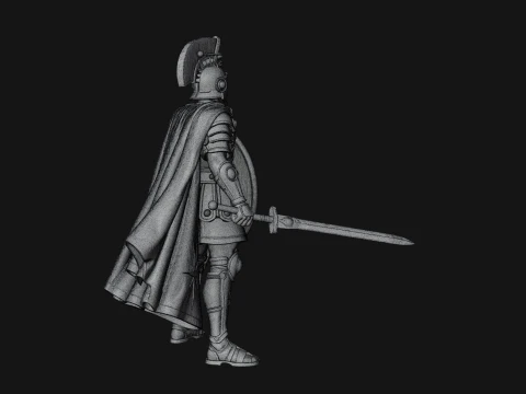 ROME - Armored Champion Design 1 - 3D Print Model 3D Print Model