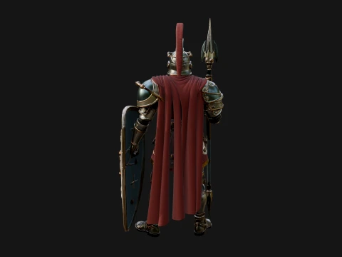 ROME - Armored Champion Design 2 - 3D Print Model 3D Print Model
