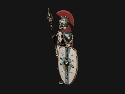 ROME - Armored Champion Design 2 - 3D Print Model 3D Print Model