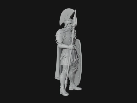 ROME - Armored Champion Design 2 - 3D Print Model 3D Print Model