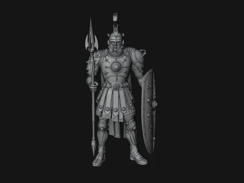 ROME - Armored Champion Design 2 - 3D Print Model 3D Print Model