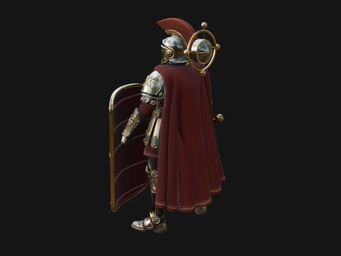ROME - Armored Champion Design 3 - 3D Print Model 3D Print Model