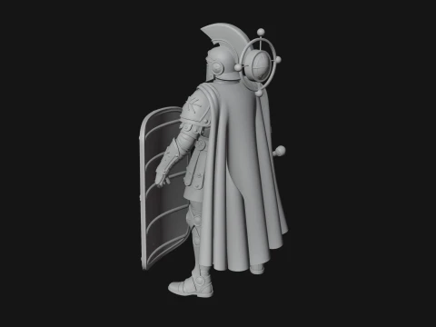 ROME - Armored Champion Design 3 - 3D Print Model 3D Print Model