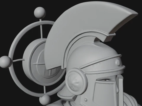 ROME - Armored Champion Design 3 - 3D Print Model 3D Print Model
