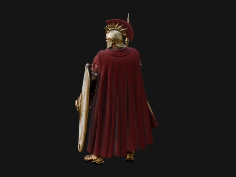 ROME - Armored Champion Design 4 - 3D Print Model 3D Print Model