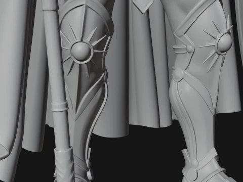 ROME - Armored Champion Design 4 - 3D Print Model 3D Print Model