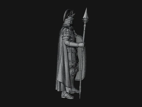 ROME - Armored Champion Design 4 - 3D Print Model 3D Print Model