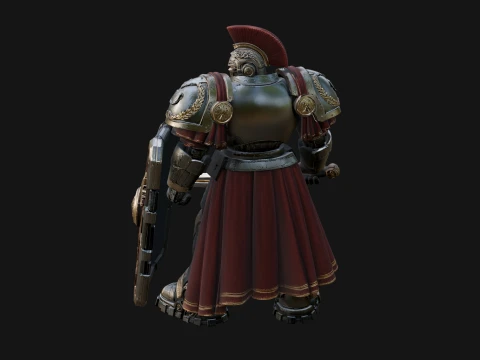 ROME - Power Armor Champion Design 1 - 3D Print Model 3D Print Model