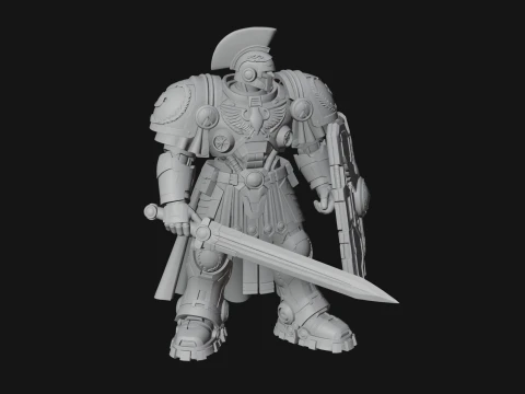 ROME - Power Armor Champion Design 1 - 3D Print Model 3D Print Model
