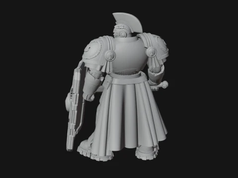 ROME - Power Armor Champion Design 1 - 3D Print Model 3D Print Model