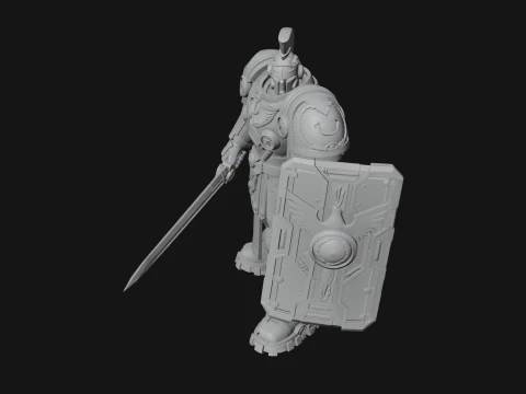 ROME - Power Armor Champion Design 1 - 3D Print Model 3D Print Model