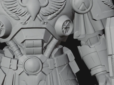 ROME - Power Armor Champion Design 1 - 3D Print Model 3D Print Model