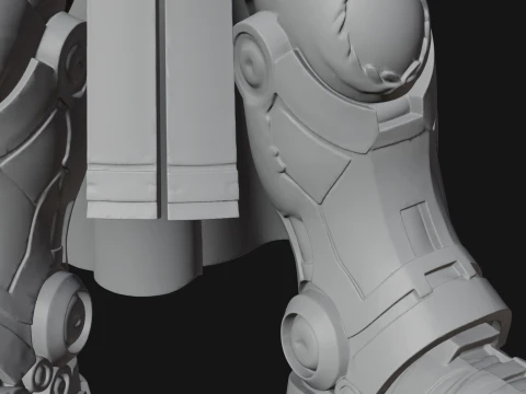 ROME - Power Armor Champion Design 1 - 3D Print Model 3D Print Model
