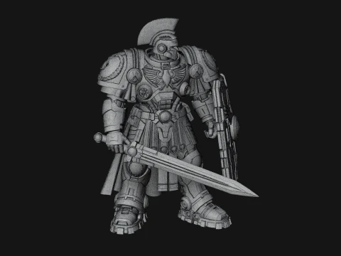 ROME - Power Armor Champion Design 1 - 3D Print Model 3D Print Model