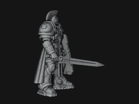 ROME - Power Armor Champion Design 1 - 3D Print Model 3D Print Model